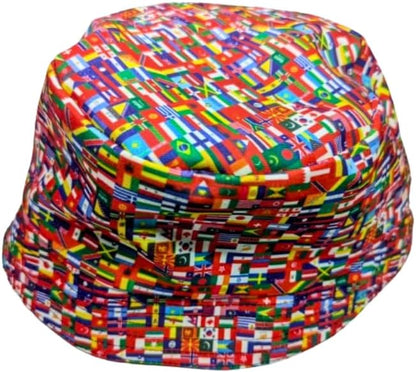 Adult size - All World Flags African Bucket hat by Tribe Afrique