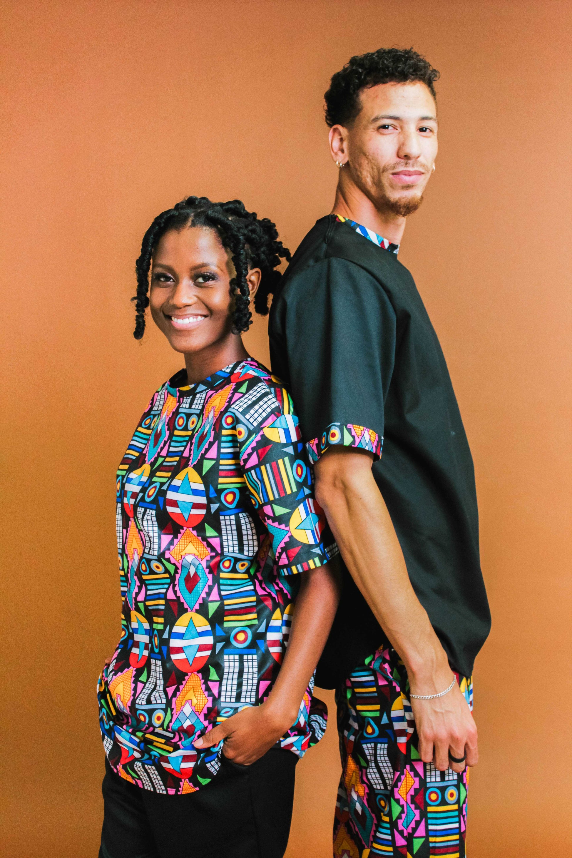 Patapaa Unisex African Shirt by Tribe Afrique Tribe Afrique