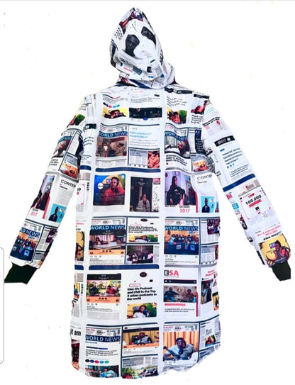 Podcast & Chill Newspaper Jacket