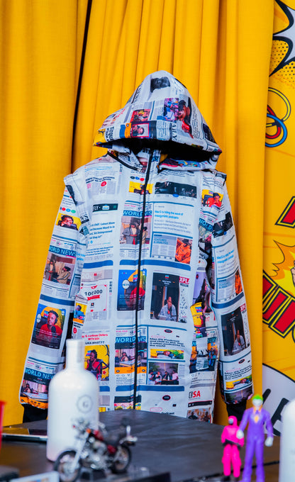 Podcast & Chill Newspaper Jacket