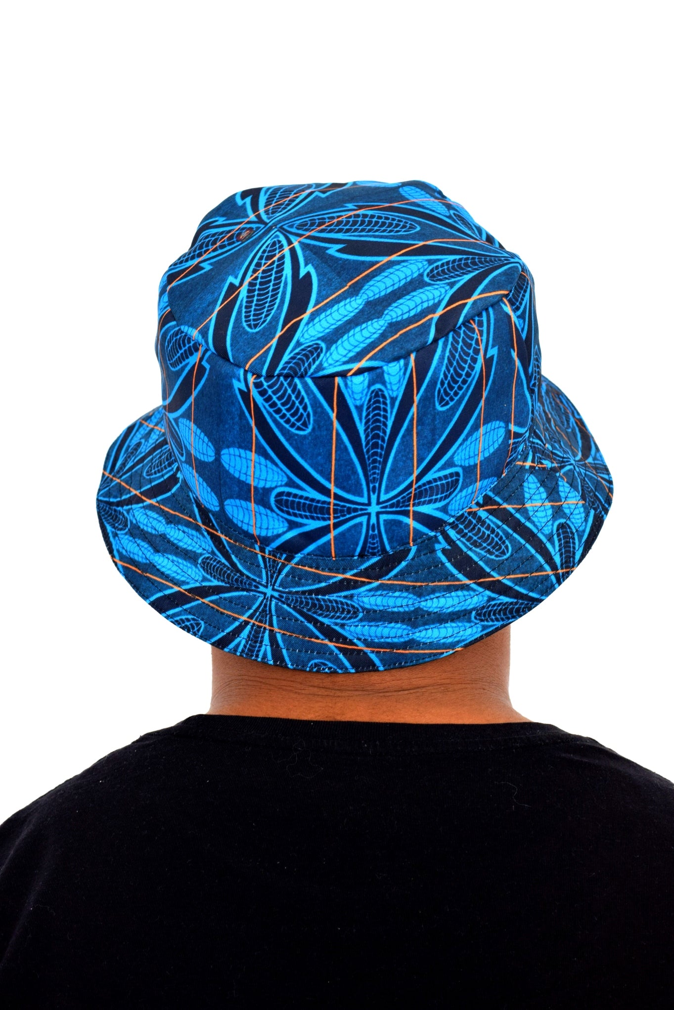 Blue Sotho Bucket Hats by Tribe Afrique