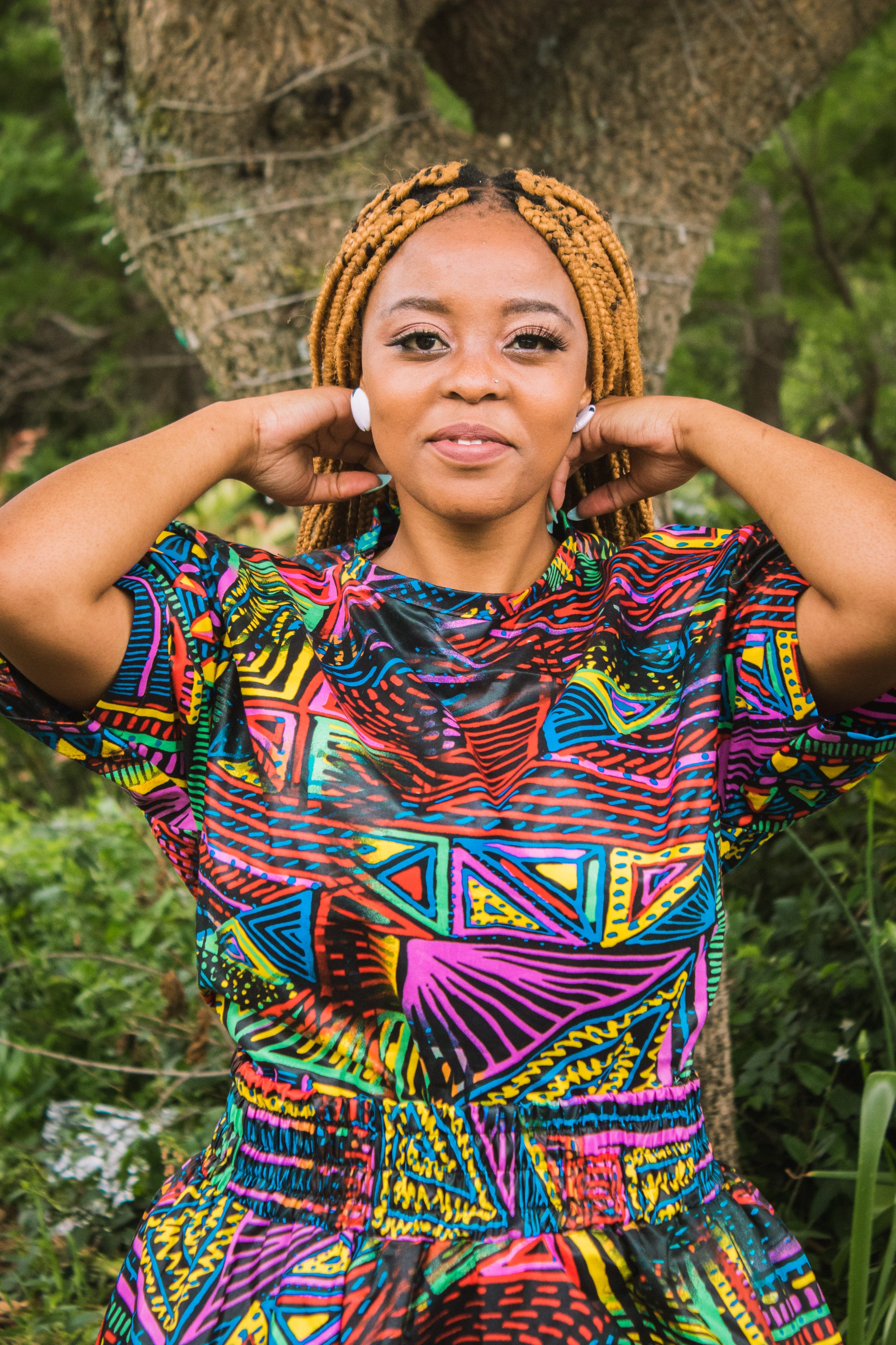 Goaso Unisex African Long Shirt by Tribe Afrique Tribe Afrique