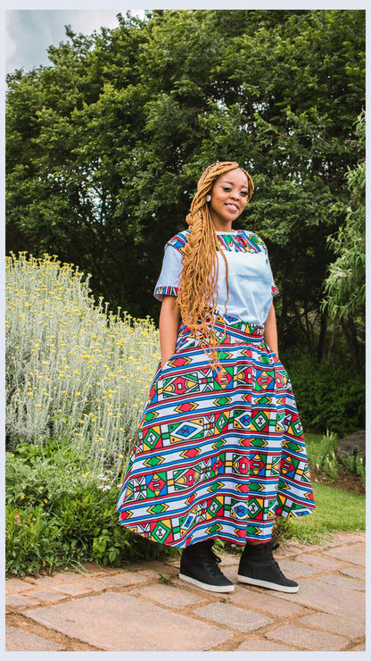 Ndebele Skirts by Tribe Afrique Tribe Afrique