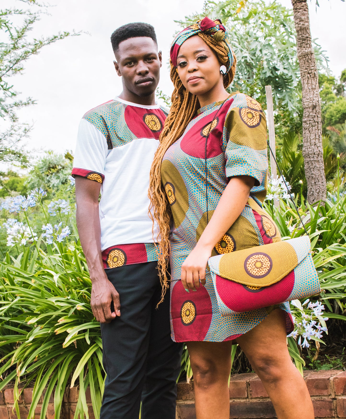 Lashibi Unisex African Long Shirt by Tribe Afrique Tribe Afrique
