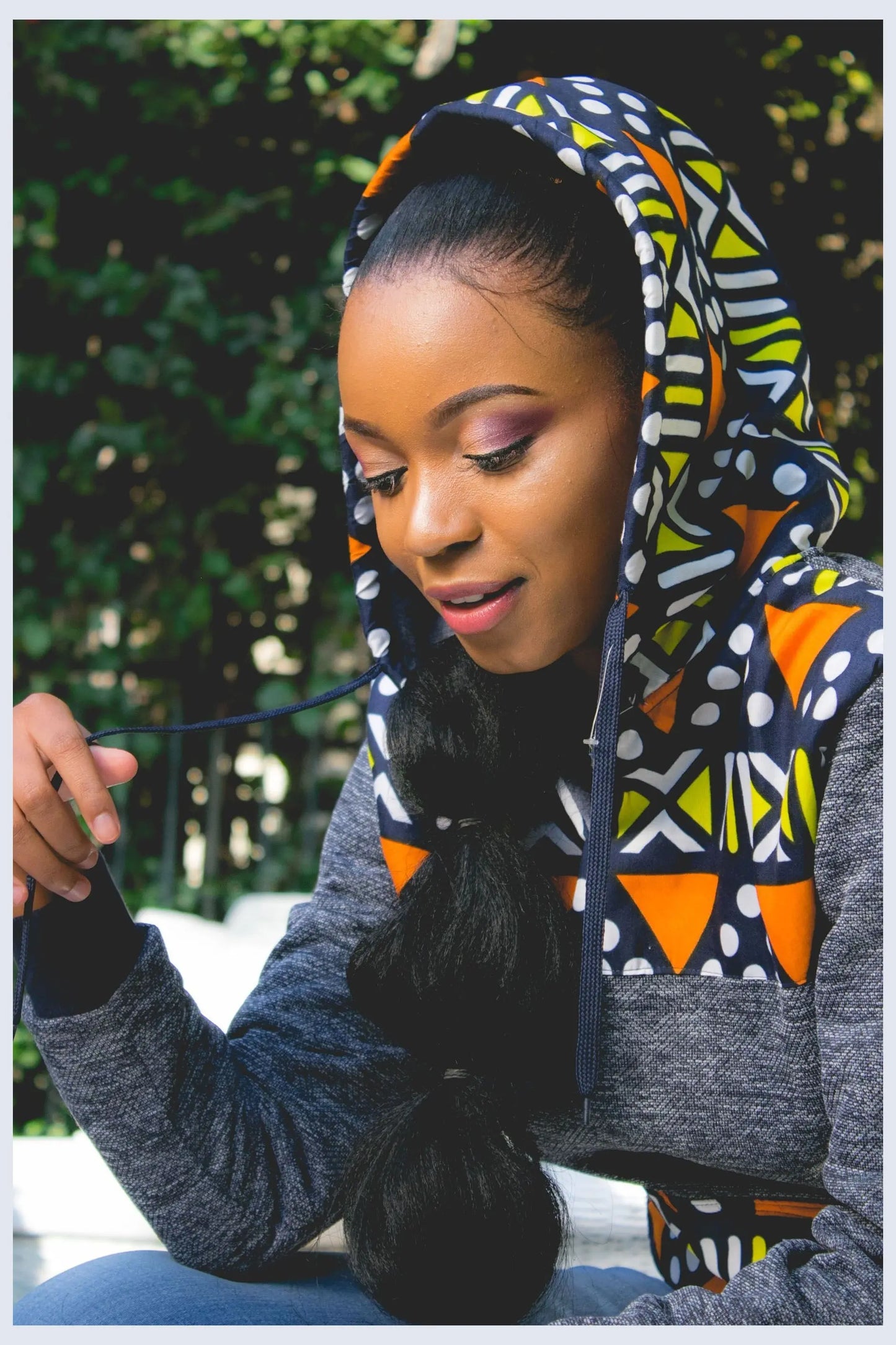 Nkonta Hoodie by Tribe Afrique Tribe Afrique