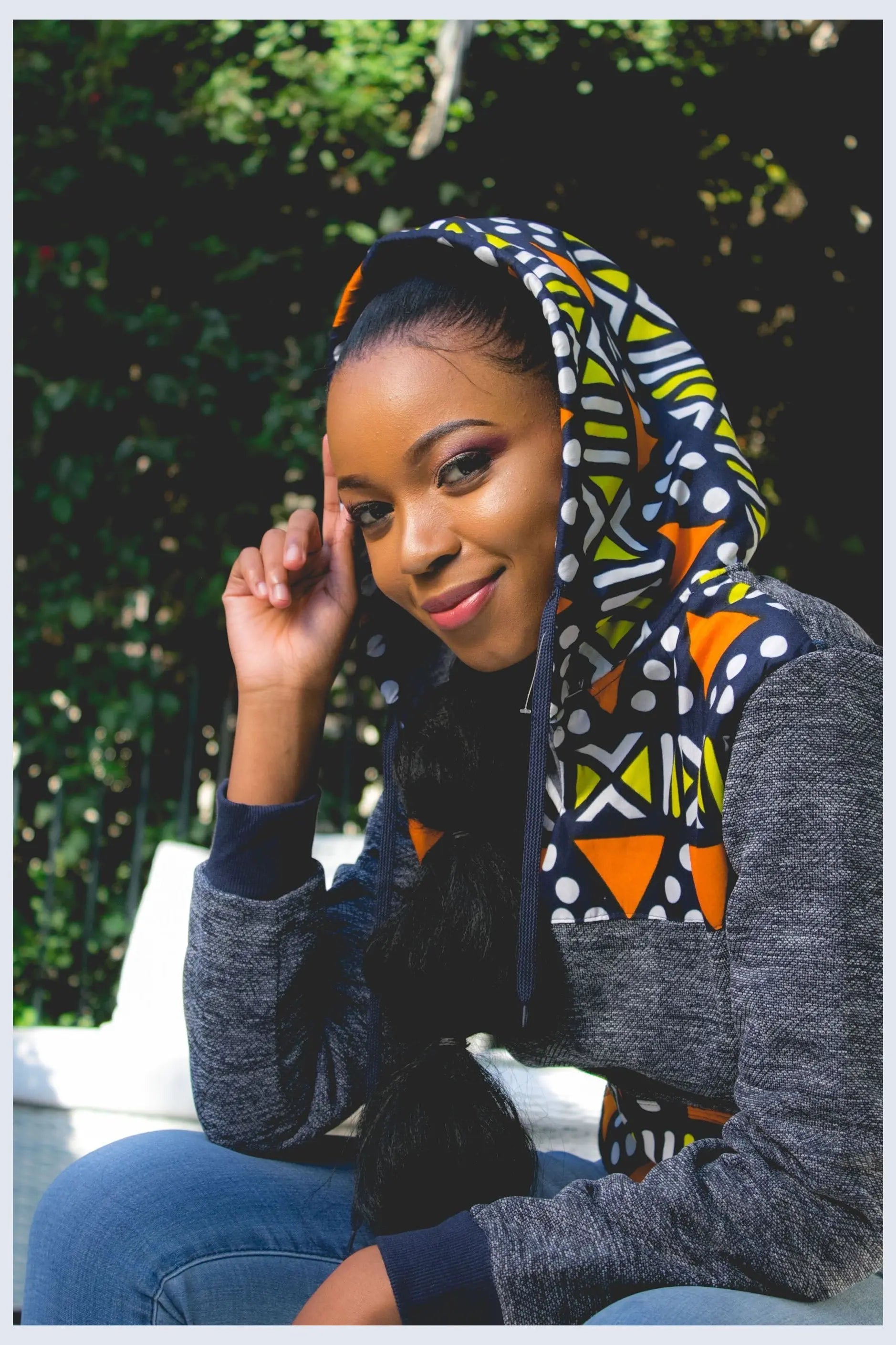 Nkonta Hoodie by Tribe Afrique Tribe Afrique