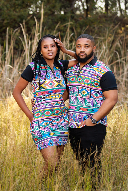 Ndebele Golfer Dress Tribe Afrique