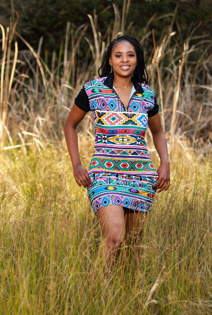 Ndebele Golfer Dress Tribe Afrique