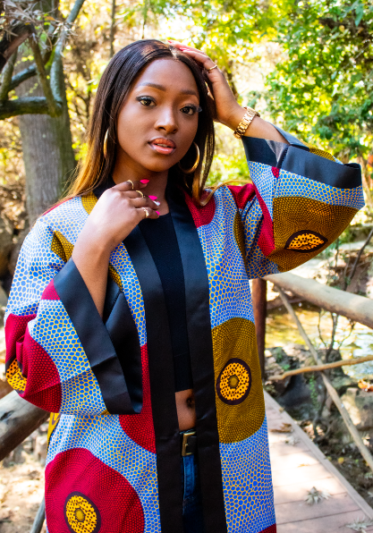 Lashibi African Kimono Tribe Afrique