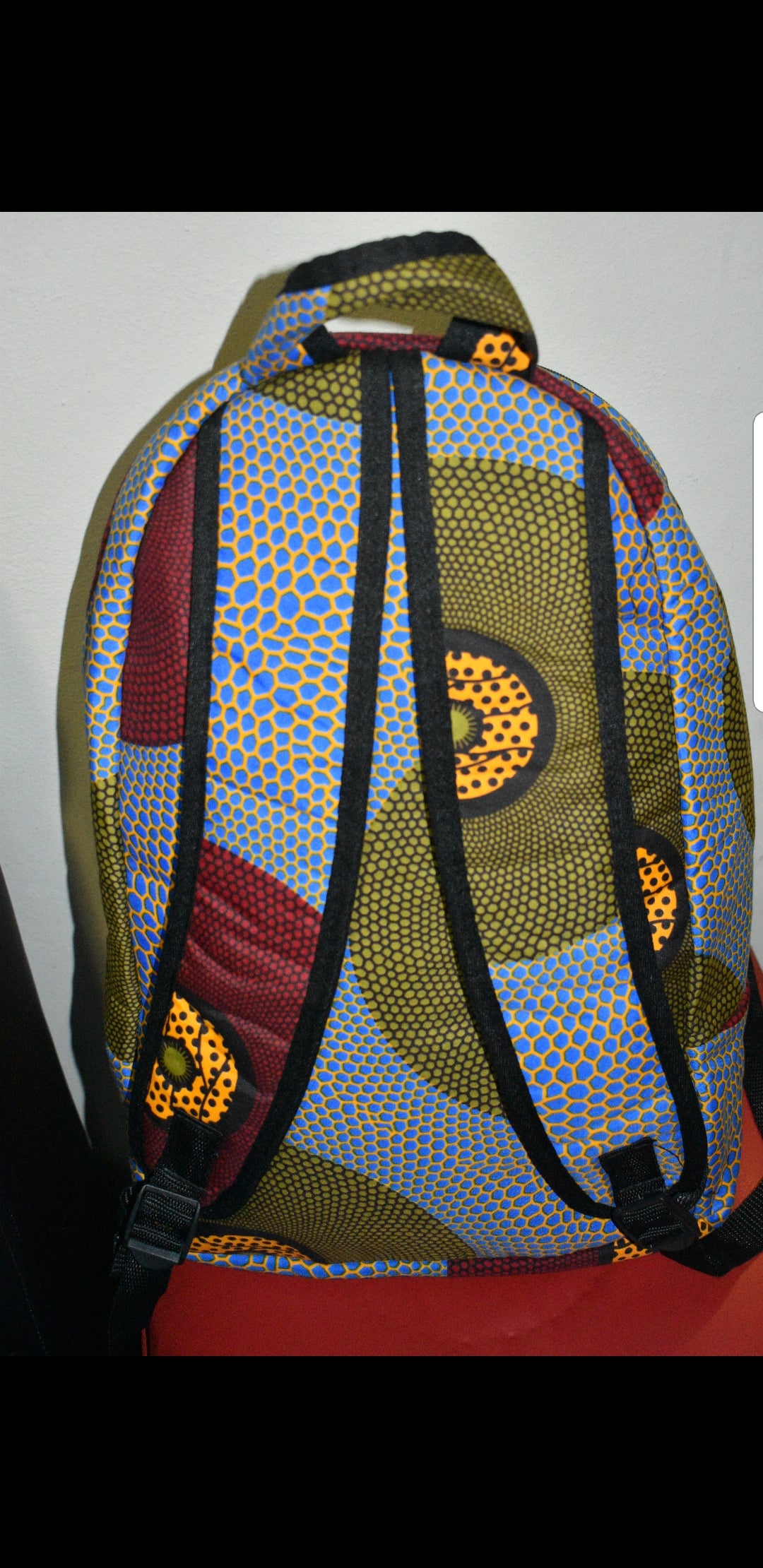 Lashibi Laptop Backpacks (With Mask) by Tribe Afrique Tribe Afrique