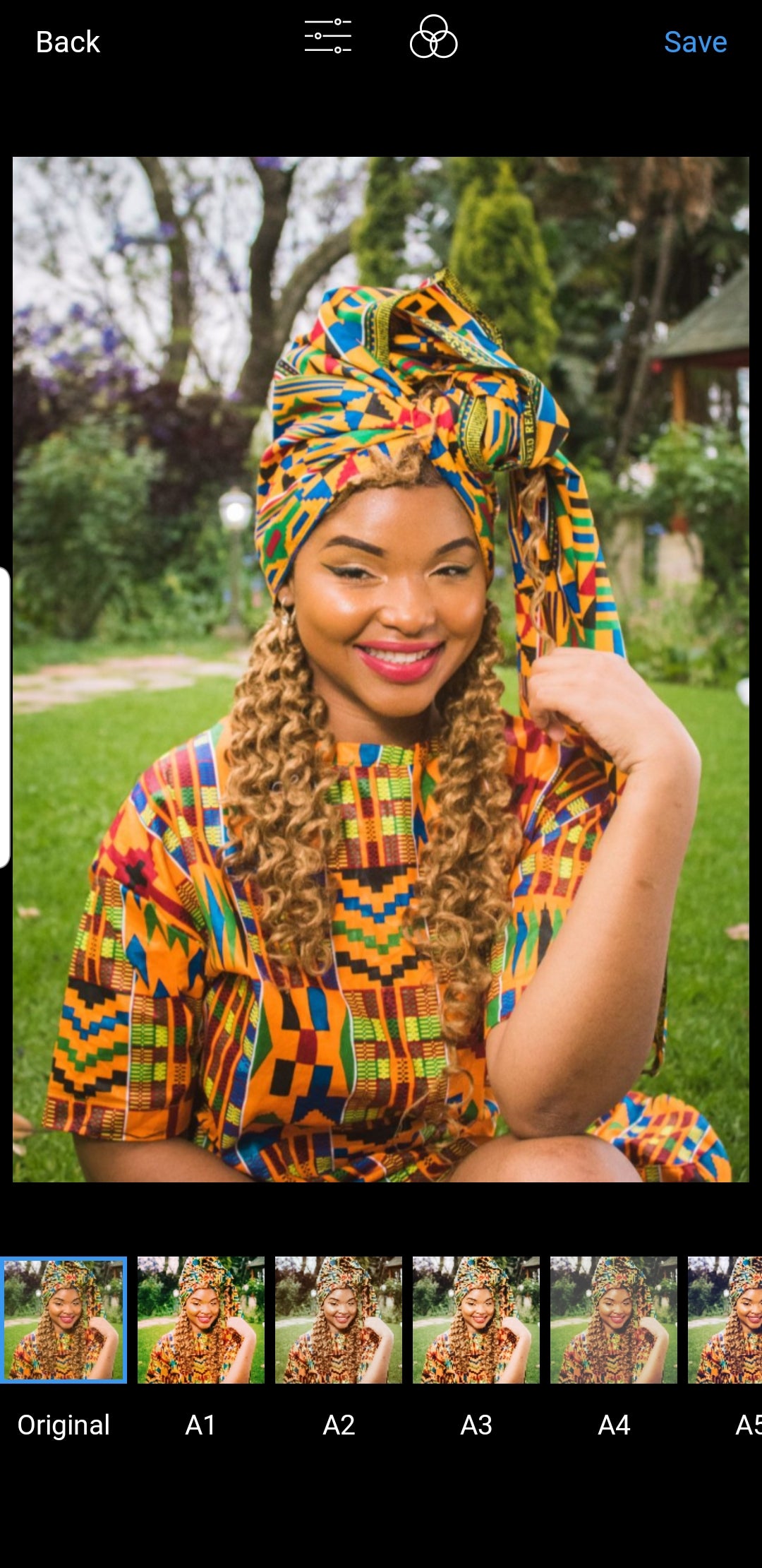 Kente Unisex African Long Shirt by Tribe Afrique Tribe Afrique