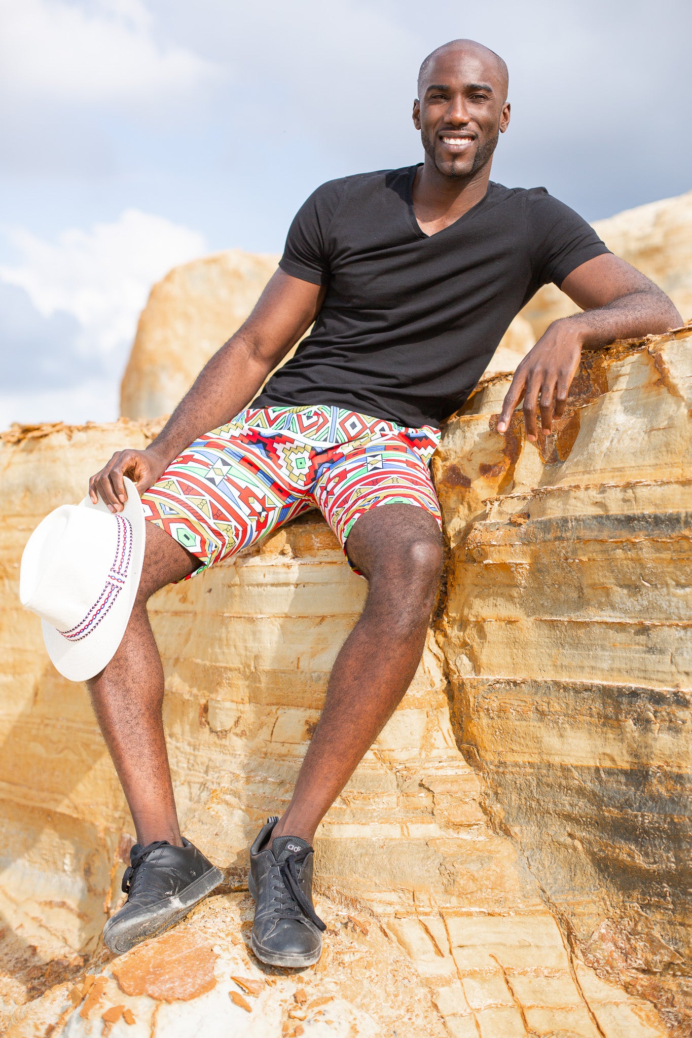 Madi African Shorts by Tribe Afrique Tribe Afrique