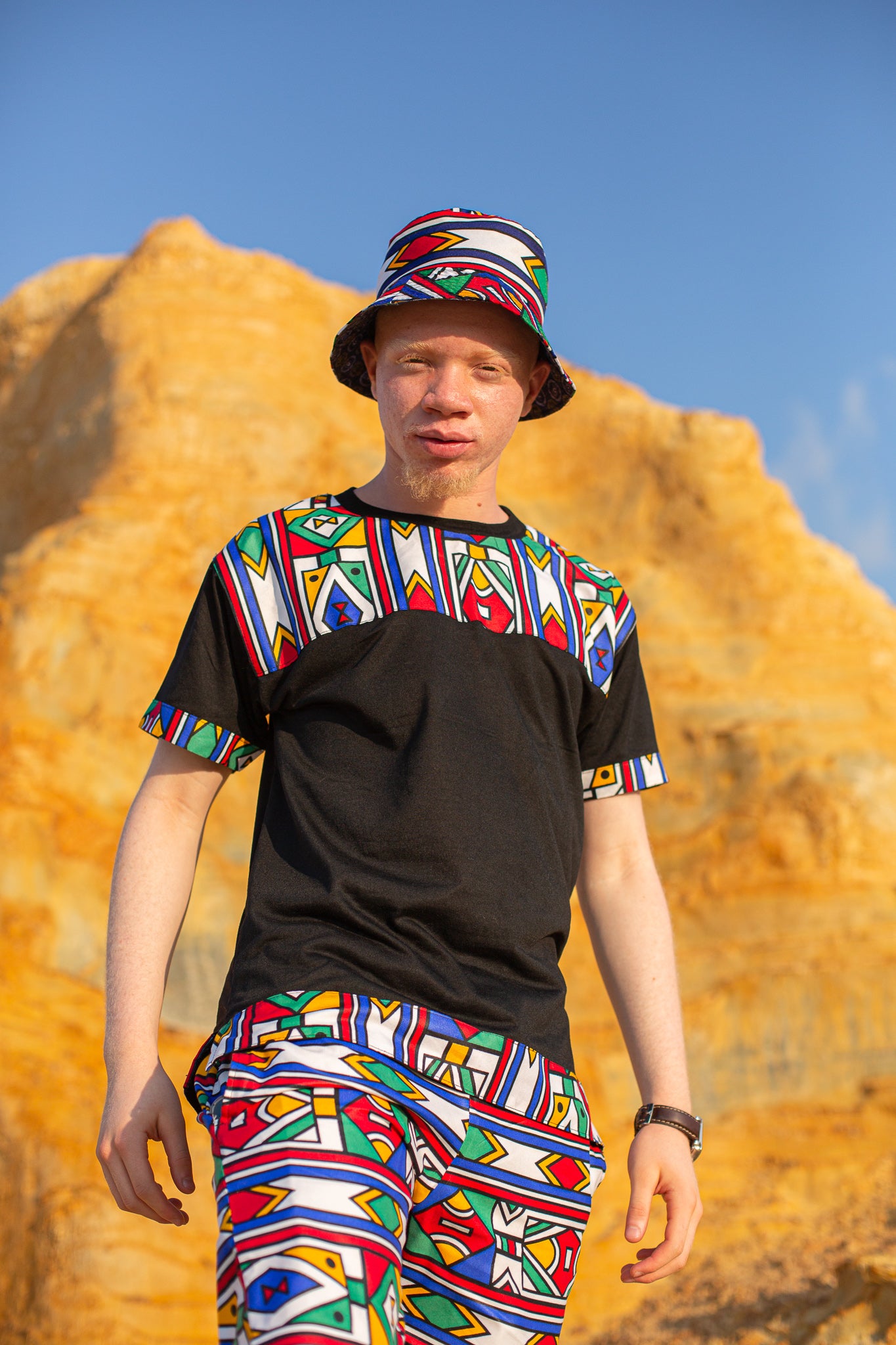 Ndebele Bucket Hats by Tribe Afrique Tribe Afrique