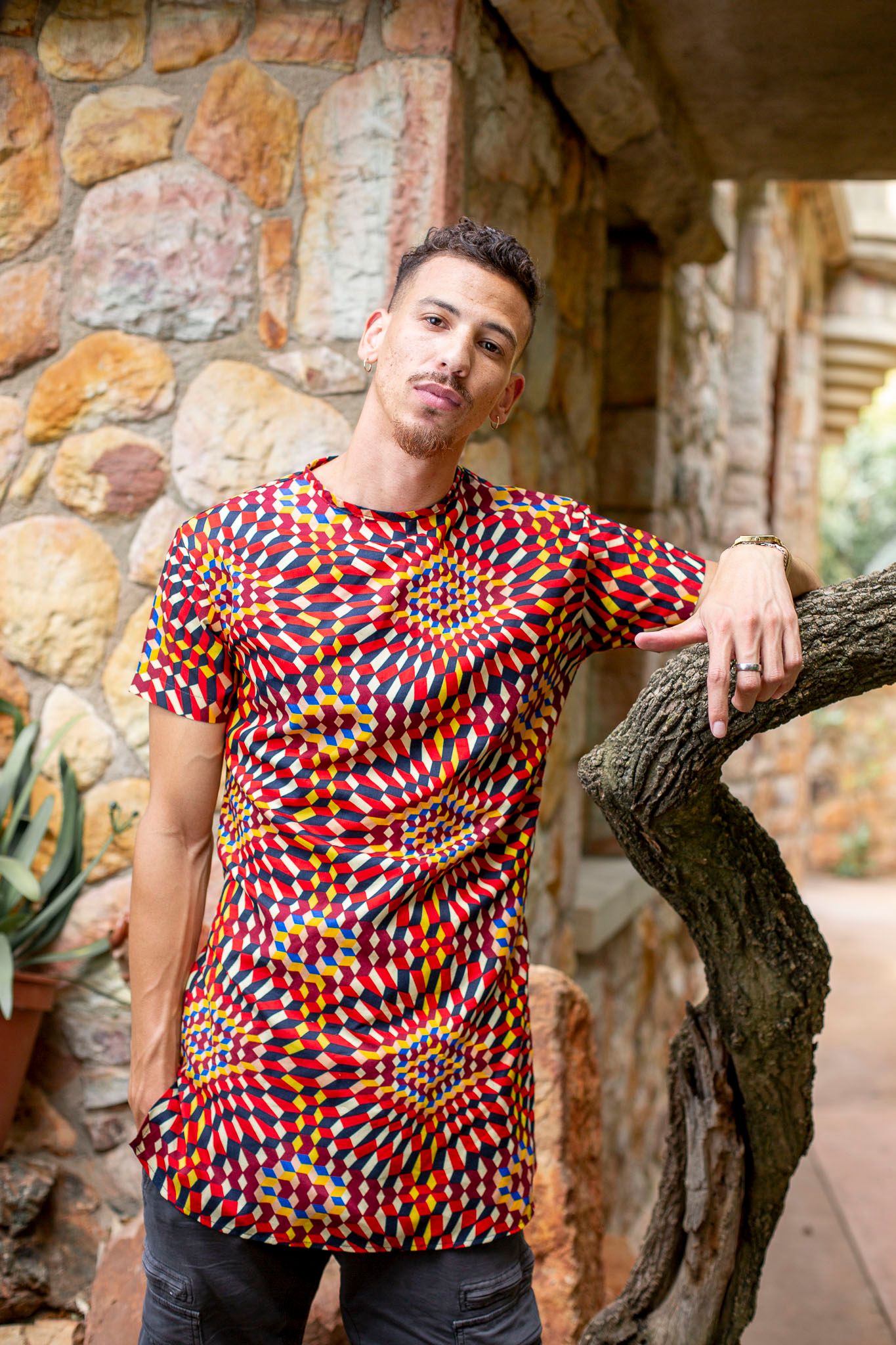 Lethu African Long Shirt by Tribe Afrique